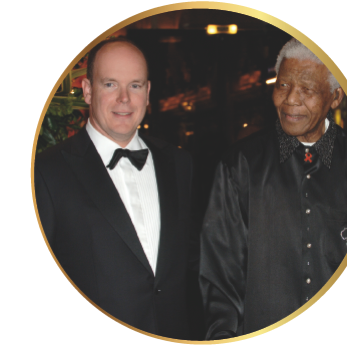 Ball In Monaco - Nelson Mandela